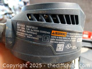 Bosch Router In Case Works