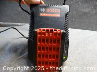 Bosch 30 Min Charger and Battery Works