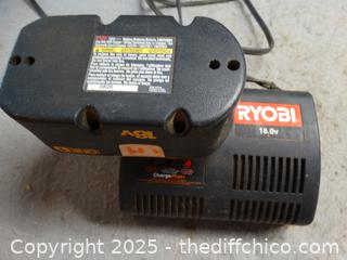 Ryobi Charger And Battery