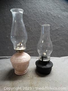 2 Oil Lamps