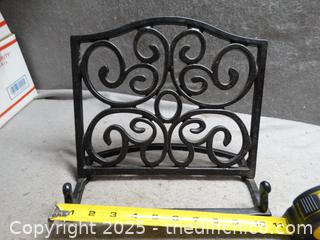 Wrought Iron Book Holder 