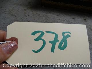 Tin Box With Contents