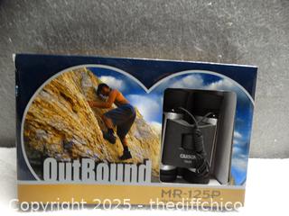 NIB OutBound MR 125P 10 X 25 Mini Binoculars 