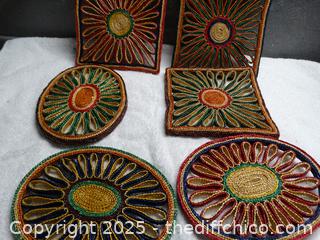 Wicker Pot Holders 