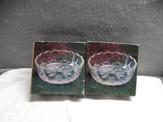 24 % Crystal Candy Dishes 