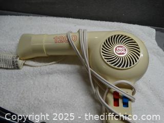 2 Working Blow Dryers 
