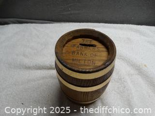 The Farmers Bank Of Milton Barrel Bank 