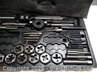 Tap & Die Set In Case 