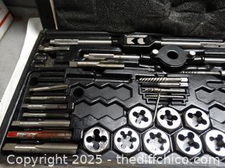 Tap & Die Set In Case 