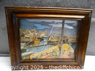 Framed Boat Pic