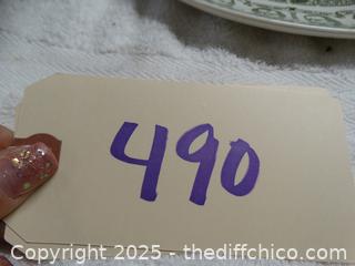Our Nation's President Plate ( Kettle Springs Kilns)