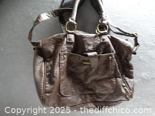 Deb & Dave LA & NY Brown Purse 