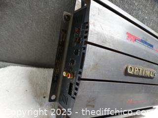 Optimus 200 watt 2.1 Channel Subwofer Crossover UNTESTED!!!