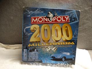 NEW Monopoly 2000 Millennium Game 