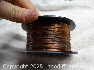 2 Spools Of Wire 