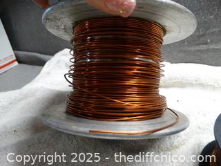 2 Spools Of Wire 