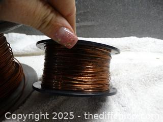 2 Spools Of Wire 