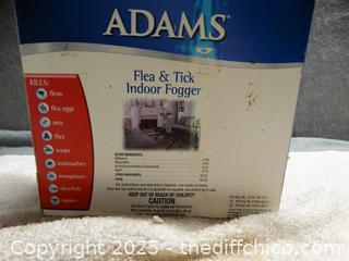New Adams Fea & Tick Indoor Foggers 