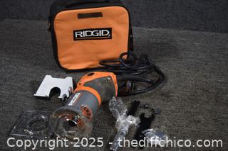 Ridgid Router, Attachment plus Case