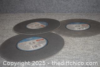 3-14in 24Grit Metal Cutting Blades