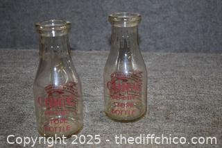 2 Chico Milk Bottles
