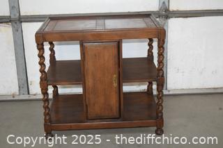 Barley Twist Table-28in x 18in x 27in