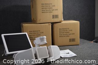 NIB 4 Solar Security Lights