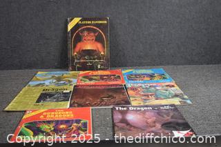 Vintage Dungeon and Dragons Books