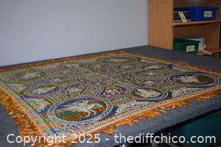 Colorful Shaw 52in x 49in