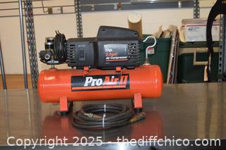 Working Pro Air II Compressor w/10ft Hose