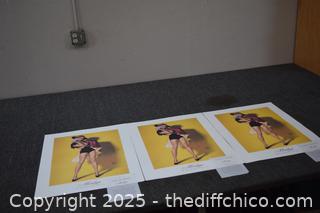 Marilyn Monroe Prints w/cerificates