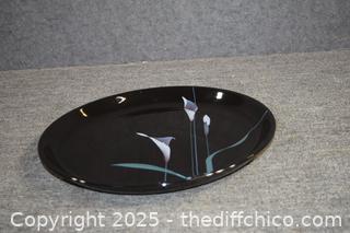 Mikasa Galleria Opus Black Platter