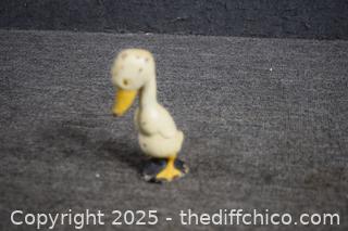 Vintage Cast Iron Duck Door Stop