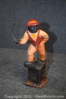 Vintage Black Memorabilia Hitching Post