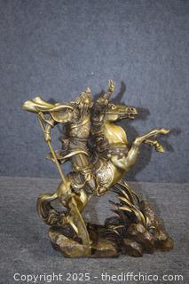 Heavy Vintage 16in Collectible Dragon Warrior