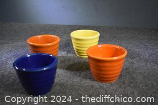 4 Bauer Vintage Ringware 