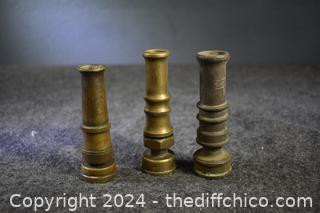 3 Brass Hose Nozzle