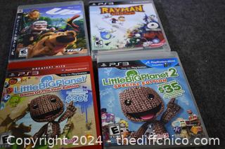 4 Play Station 3 Games