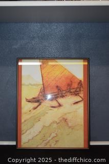 Framed Art - 16in x 20in