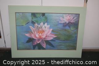 Unframed Watercolor-38in x 28 1/2in