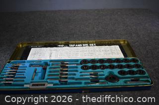 40 Piece Tap and Die Set