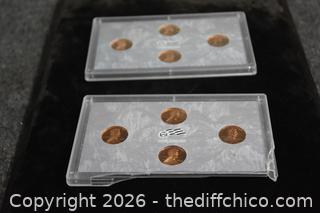 2 Sets of Collectible Penny's 
