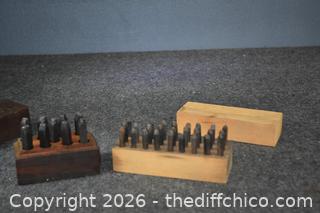 Letter and Number Metal Stamps