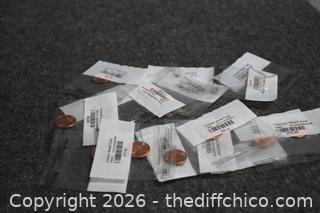 Uncirculated Lincoln Penneys 