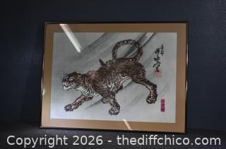 Oriental Print - 30in x 22in