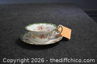 Vintage Pointon's Collectible Cup and Saucer