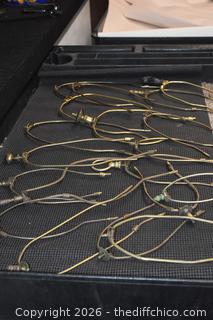 Assorted Sizes of Brass Harp