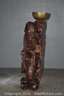 Hand Carved Wood Figure