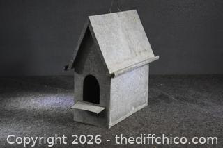 Metal Bird House
