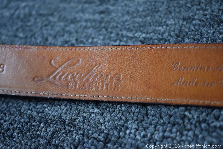 lucchese belt buckle